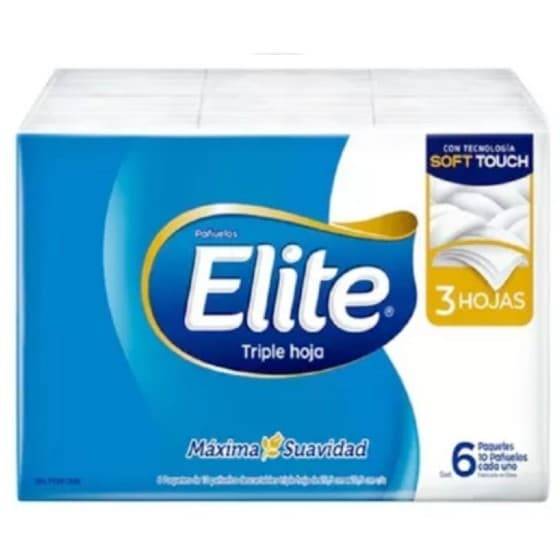 Pañuelo Elite Pack 6  X 10 Pañuelos