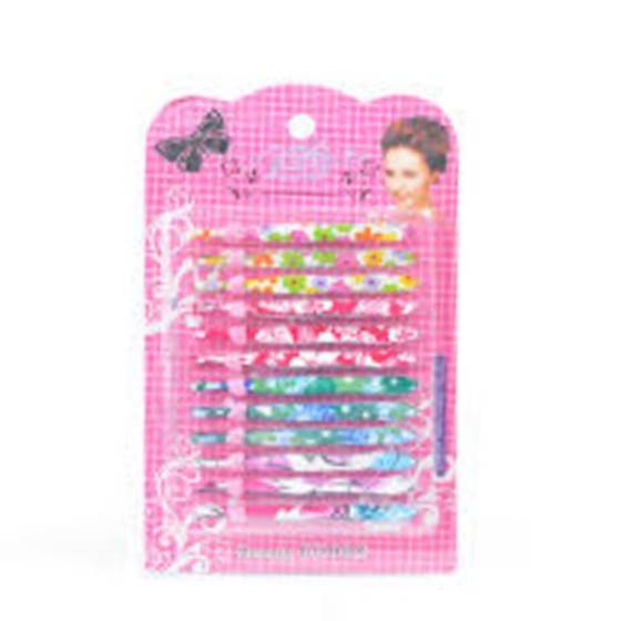 Pinza Depilatoria Decorada X 12