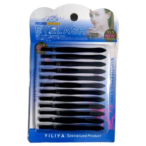 Pinza Depilatoria Negra Masivos X 12