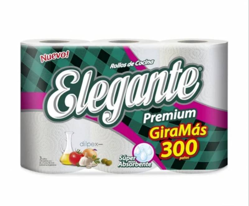 Rollo De Cocina Elegante 100 Hojas 5 X 3